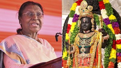 'भगवान राम को नमन करना और भारत मां का वंदन एक समान’, श्रीराम यंत्र स्थापना के अवसर बोलीं राष्‍ट्रपति मुर्मू 