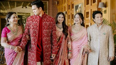 Arjun Tendulkar की शादी में सारा तेंदुलकर ने किया जमकर डांस! गुलाबी साड़ी पहन लगीं चांद सी सुंदर, वीडियो वायरल