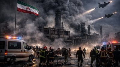 US Iran war: इस्फ़हान की फैक्ट्री में हवाई हमले में 15 की हुई मौत, ईरान ने इजराइल पर दागी ताजा मिसाइलें