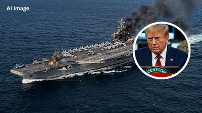 USS Abraham Lincoln Attack: समंदर में डूब गया अमेरिकी जंगी जहाज? ईरान के दावे पर ट्रंप की सेना ने क्या कहा?