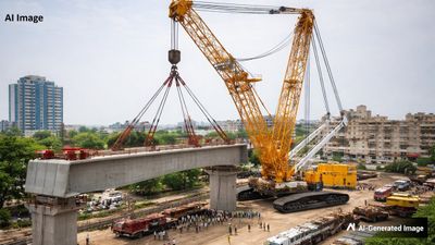 Ahmedabad Mumbai Bullet Train: ट्रैक बनाने के लिए क्रॉलर क्रेन का इस्तेमाल, जानें क्या है इसकी खासियत
