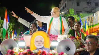 अमित शाह की तमिलनाडु की चुनावी रैली में जुटी भारी भीड़, बोले- Mylapore आज भगवामय हो गया 