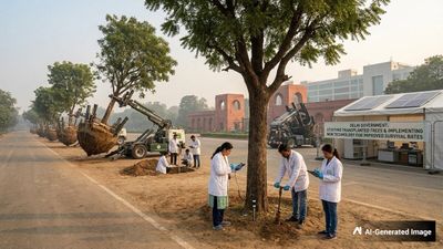 Delhi में पेड़ों का ट्रांसप्लांट फेल क्यों हो रहा? नई मशीनें-स्टडी से बदलेगा गेम, दिल्ली सरकार का मास्टरप्लान