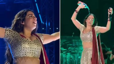 Viral Video: 'धुरंधर' की जैस्मीन सैंडलस ने LIVE कॉन्सर्ट में की ऐसी हरकत, भड़के लोग, मचा बड़ा बवाल, 