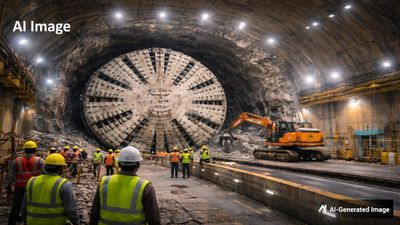 Mumbai Twin Tunnels: मुंबई में बन रही देश की सबसे लंबी शहरी सुरंग! ठाणे से बोरीवली का सफर 15 मिनट में