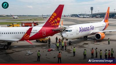 दिल्ली एयरपोर्ट पर SpiceJet  के विमान ने Akasa Air फ्लाइट को टक्कर मारी, कैसे हुआ ये हादसा?