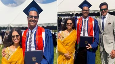 '3 साल की उम्र में जो ठान लिया था, वो पूरा किया' बेटे की सफलता देख गर्व से चौड़ा हुआ पिता अनिल कुंबले का सीना 