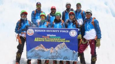 BSF की 'शेरनियां' फतह करेंगी 'डेथ जोन'! Everest में लहराएगा तिरंगा, ‘Vande Mataram’ से गूंजेगा हिंदुस्तान