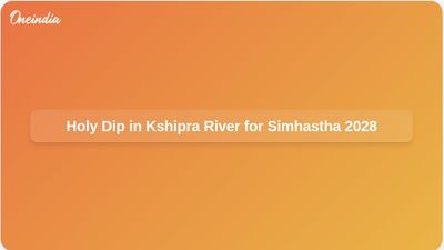Madhya Pradesh CM Mohan Yadav Confirms Holy Dip in Kshipra River for Simhastha 2028