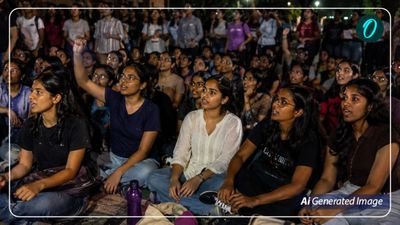 DU Women Hostel Protest: ‘जबरन हॉस्टल खाली कराने' के खिलाफ छात्राओं का मिडनाइट प्रोटेस्ट, रातभर कैंपस में धरना