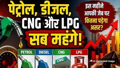 Fuel Price Hike 2026: पेट्रोल-डीजल, CNG- LPG सब महंगे, इस महीने आपकी जेब पर कितना पड़ा असर?