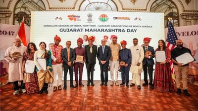 Gujarat Maharashtra Day 2026: न्यूयॉर्क में धूमधाम से मना गुजरात-महाराष्ट्र दिवस, भारतीय संस्कृति की दिखी झलक