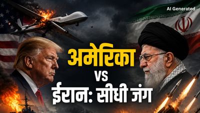 Iran Vs America: ईरान ने मार गिराया अमेरिकी ड्रोन, जवाबी कार्रवाई में अमेरिका ने तेहरान पर बरसाए बम