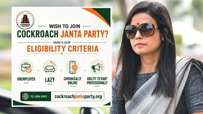 Cockroach Janta Party से जुड़ी TMC सांसद Mahua Moitra? CJI की टिप्पणी से सोशल मीडिया पर छिड़ी बहस