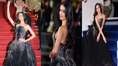 Cannes Film Festival 2026 में मनीका विश्वकर्मा ने बिखेरा ग्लैमर का जादू, वायरल हुआ लुक