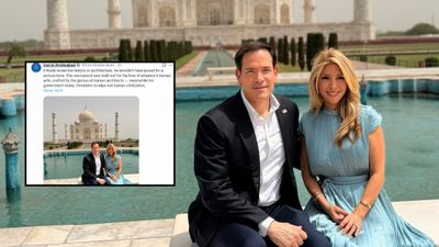 Marco Rubio का ताजमहल जाना ईरान को नहीं आया रास, कही ऐसी बात भड़क उठेंगे ट्रंप