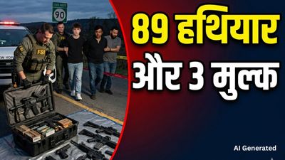 Weapon smuggling: 89 हथियारों के साथ पकड़ा गया पाकिस्तानी नागरिक, इंटरनेशनल स्मगलिंग की बड़ी साजिश नाकाम