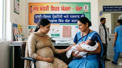 Punjab Mukh Mantri Sehat Yojana: हाई-रिस्क प्रेग्नेंसी और नवजात देखभाल में बड़ा सहारा