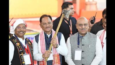 लाल किला मैदान में गूंजा जनजातीय गौरव का स्वर, बोले विष्णुदेव साय- जनजातीय समाज दुनिया को दिखा सकता है टिकाऊ विकास का रास्ता