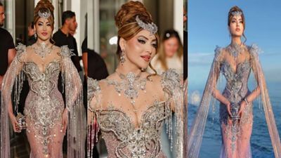 Cannes Film Festival 2026: उर्वशी रौतेला के नए लुक ने मचाया हंगामा, 1500 Cr. के ड्रेस में क्यों हुईं ट्रोल?