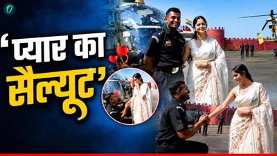 कैप्‍टन भारत भारद्वाज कौन हैं? पासिंग आउट परेड में घुटनों के बल खूबसूरत प्रेमिका को किया प्रपोज, VIDEO वायरल