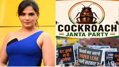 Cockroach Janata Party के सपोर्ट में उतरीं ऋचा चड्ढा, बोलीं- डायनासोर खत्म हो गए, कॉकरच जिंदा