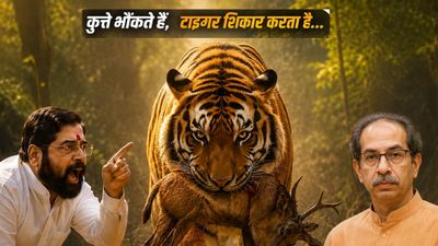 'कुत्ते भौंकते हैं, टाइगर शिकार करता है', शिवसेना स्‍थापना दिवस पर Eknath ने Uddhav को क्‍यों दी चेतावनी? 