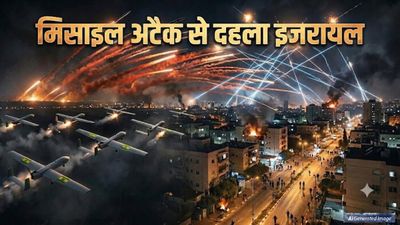 इजरायल पर ईरान ने दागी मिसाइलें, अप्रैल के सीजफायर के बाद किया पहला अटैक, चेतावनी- पटलवार किया तो मचेगी तबाही 