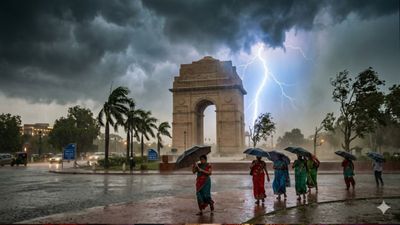 Kal Ka Mausam: Delhi-UP समेत 5 शहरों में तूफान की चेतावनी, अगले 7 दिन कैसे रहेगा मौसम? कहां-कहां अलर्ट?