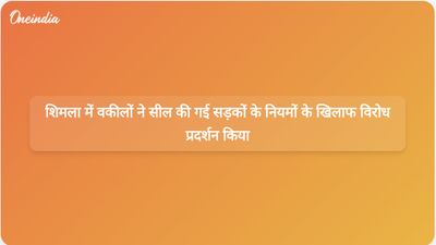 शिमला में वकीलों ने सील की गई सड़कों के लिए नए परमिट नियमों का विरोध किया और सरकार से कार्रवाई की मांग की।