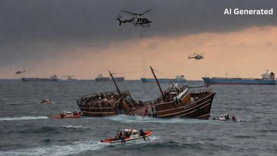 Oman Ship Crash: ओमान के तट के पास डूबा भारतीय जहाज MSV विराट 1, संकट में फंसे 14 भारतीय नाविक, ऐसे बची जान