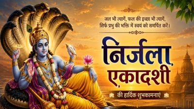 Nirjala Ekadashi 2026 पर वृषभ समेत इन 4 राशियों की बदलेगी किस्मत, पंडित दयानंद ने बताए एकादशी व्रत के लाभ