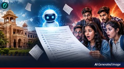 Rajasthan University का गजब ब्लंडर! AI से बनवाया पेपर? सवालों की जगह छात्रों को थमा दिए जवाब
