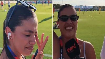 Cristiano Ronaldo को देख कैमरे के सामने ही फूट-फूटकर रोने लगी महिला, फिर खिलाड़ी ने ऐसे जीता दिल? VIDEO