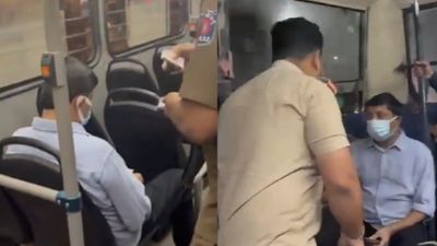 कौन हैं ये परिवहन मंत्री? आम नागरिक बनकर किया बस का सफर, कंडक्‍टर क्‍यों बोला उतर जाओ? Video 