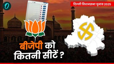 Delhi Election 2025: दिल्ली में वोटिंग से पहले BJP के आंतरिक सर्वे के आंकड़े, भाजपा को मिल रही कितनी सीटें?