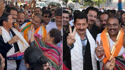 Delhi Election Result: दिल्ली की जीत का इंदौर में जश्न, जमकर चले पटाखे, खूब बटी मिठाई