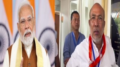 मणिपुर के लोगों को अब 'फ्रीक्वेंट-फ्लायर पीएम' के दौरे का इंतजार कर रहे, CM के इस्तीफे पर कांग्रेस का तंज