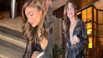 Kangana Sharma Viral Video: हाई हील्स में ऐसा बिगड़ा बैलेंस, सीढ़ियों से गिरीं एक्ट्रेस, वीडियो में दिख गया सब