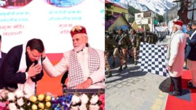 PM मोदी ने CM धामी की पीठ थपथपाई, फिर दी शाबाशी, भारत-चीन बॉर्डर पर साहसिक पर्यटन की करी शुरूआत