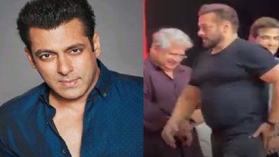 'सिकंदर' की रिलीज से पहले ये क्या हो गई सलमान खान की हालत? तोंद लिए घूमते दिखे भाईजान, मोटापा देख घबराए फैंस