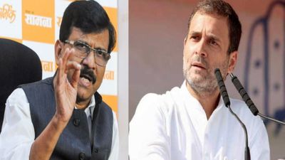 'लोकतंत्र के लिए खतरनाक समय', संसद में राहुल गांधी को भाषण देने से रोकने पर भड़के संजय राउत