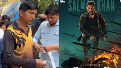 सलमान खान के क्रेजी फैन का अनोखा कारनामा, लाखों रुपये की 'सिकंदर' की टिकट फ्री में बांट रहा