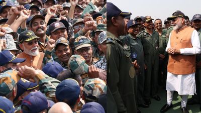 India Pakistan Tension: भारत-पाक तनाव के बीच आदमपुर एयरबेस पहुंचे पीएम मोदी, देखें तस्वीरें