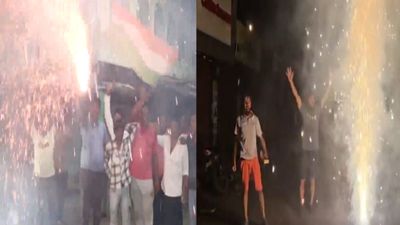 IND vs PAK: भारत ने पाक को चटाई धूल, कश्‍मीर समेत भारत भर में मनाया गया जश्‍न, भारत माता की जय से गूंजी धरती 