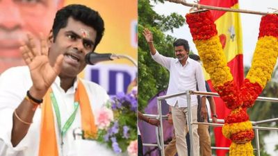 Tamil Nadu rally stampede: एक्टर विजय के बचाव में क्यों उतरी BJP? अन्नामलाई बोले- TVK नहीं पुलिस जिम्मेदार