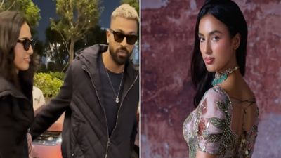 Karwa Chauth पर नई गर्लफ्रेंड के साथ दिखे हार्दिक पंड्या! दिल्ली की करोड़पति ब्यूटी ने लूटा दिल, वीडियो वायरल