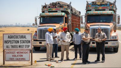 America: कैलिफ़ोर्निया में 17,000 विदेशी ट्रक ड्राइवरों के लाइसेंस रद्द, सबसे ज्यादा रडार पर भारतीय!