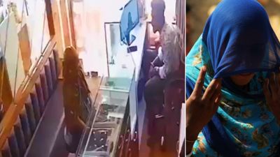 Looteri Girl Video: 20 सेकंड-17 थप्पड़, लूटेरी गर्ल के उड़े तोते, मिर्च पाउडर से ज्वेलर को लूटने का प्लान फेल