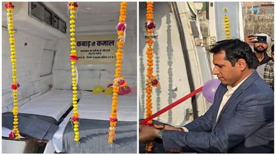 MP News: जानिए कैसे कबाड़ से हुई जुगाड़, दतिया कलेक्टर की पहल से अनुपयोगी एंबुलेंस बनीं रेन बसेरा